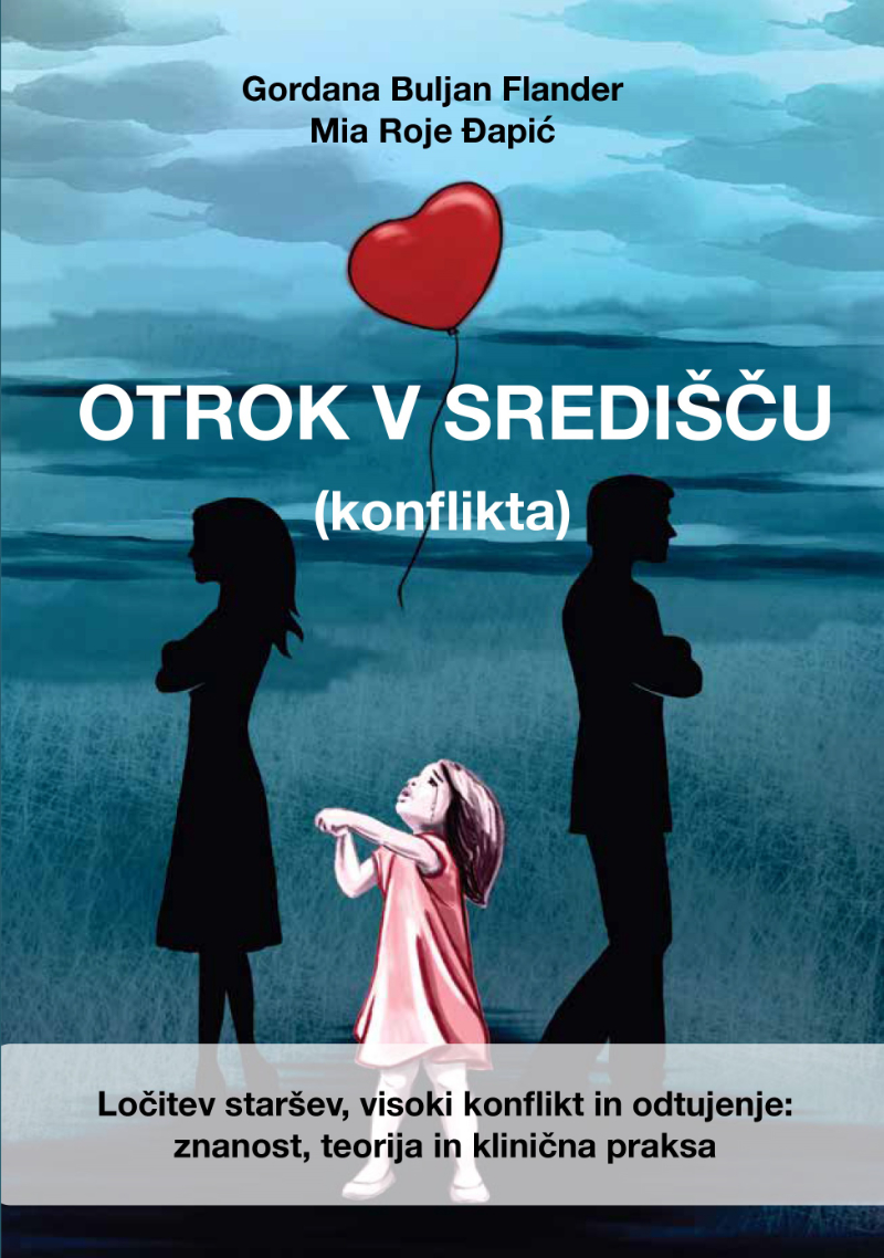 Naslovnica knjige Otrok v središču (konflikta)